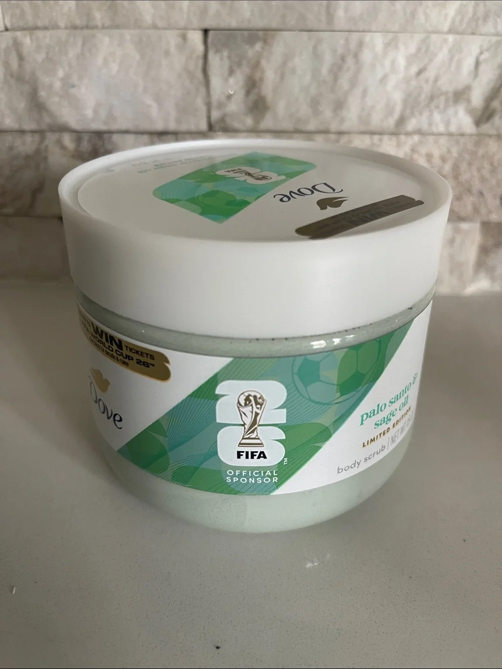 Brand new! $28 Dove Pablo Santo & Sage Oil Body Scrub + Body Spray + Soap